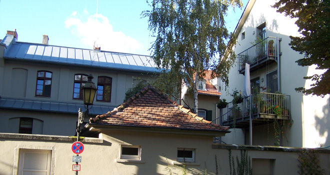 Blick vom Justinuskirchplatz Image