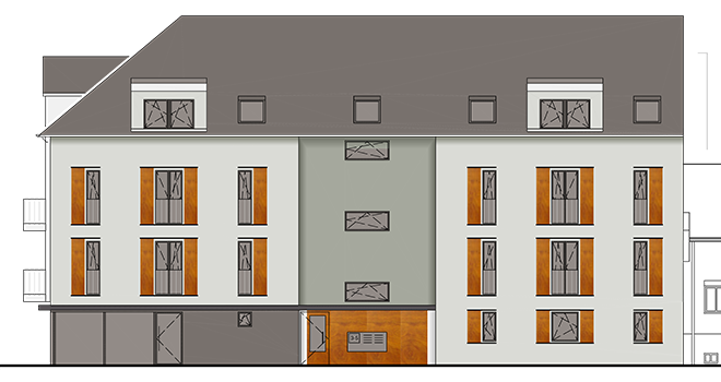 Ansicht von der Melchiorstraße aus Image